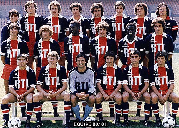 Equipe PSG 1980-1981