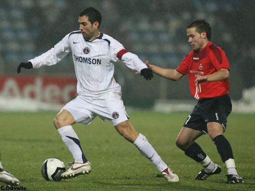 Paris Saint-Germain 2005-2006 away Kalou Nike PSG France football shirt  jersey